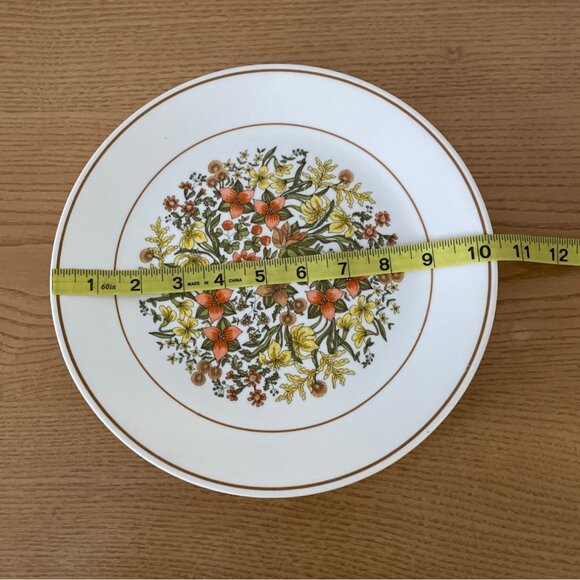 Corelle By Corning Indian Summer Pattern Dinner Plates Set Of 2 10.25 Inch - Picture 5 of 5